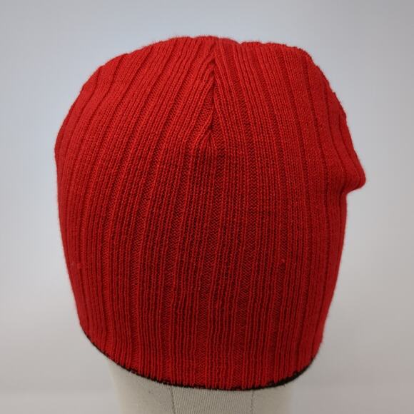 Tabasco Beanie Hat Red OS Stretch Fit Embroidered Knitted Paramount Apparel - Picture 6 of 9